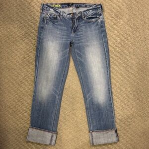 J. Crew Women's Ankle Jeans in Faded Blue